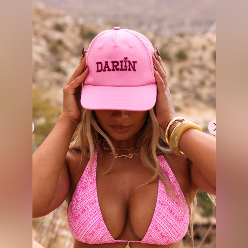 Kulani Kinis Essential Logo Cap Darlin Pink One Size Fits All